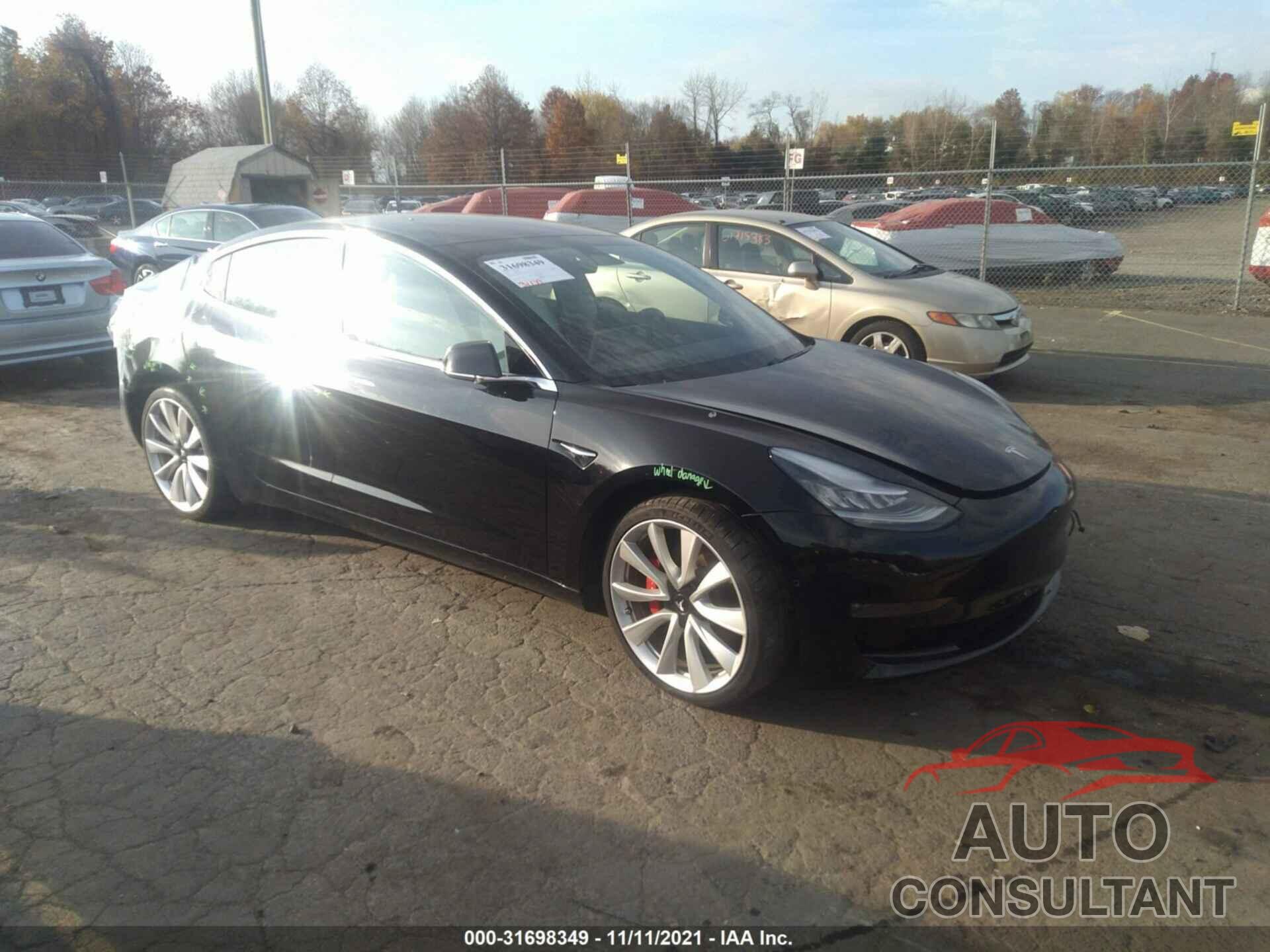 TESLA MODEL 3 2019 - 5YJ3E1EB8KF231506