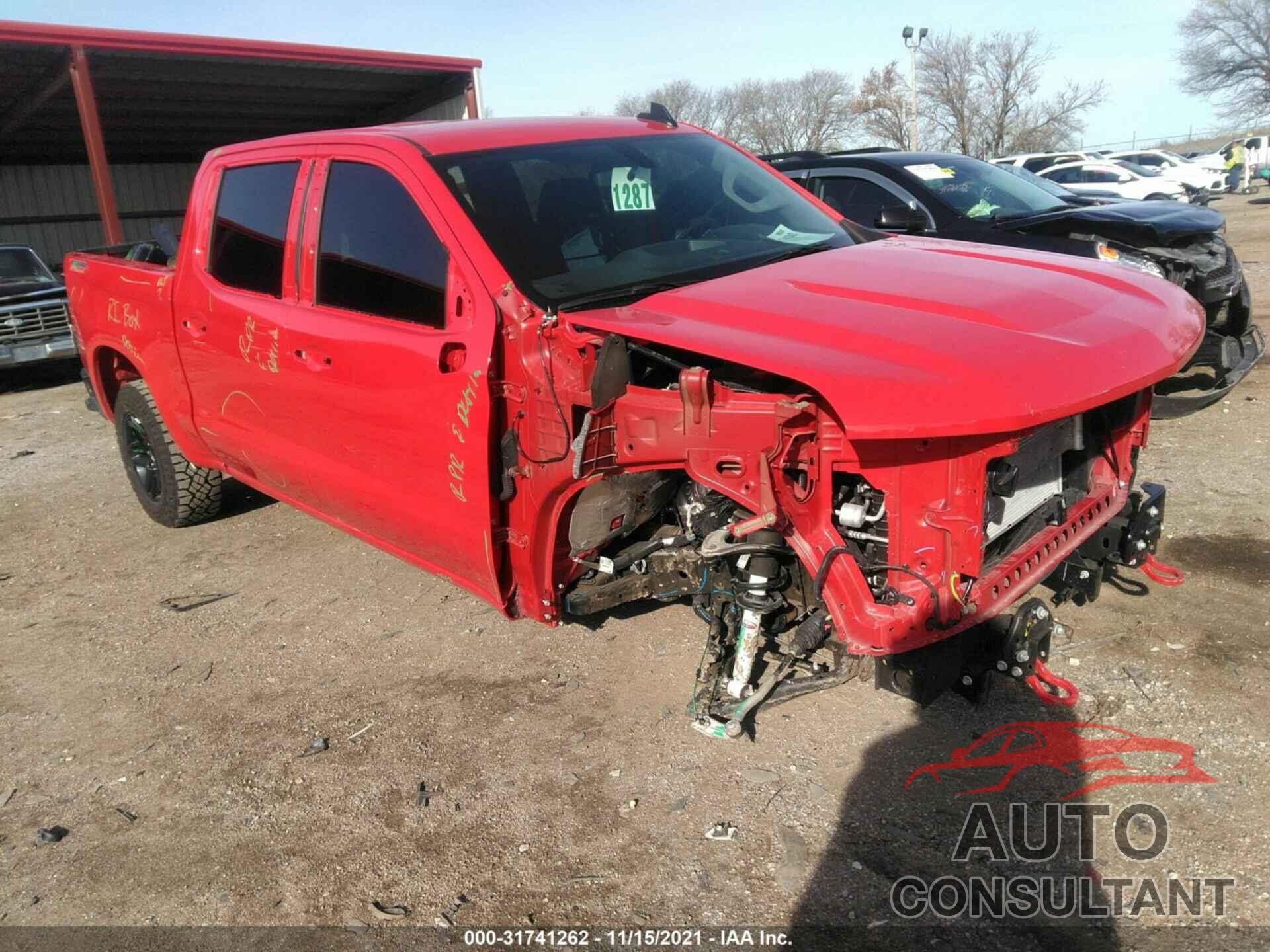 CHEVROLET SILVERADO 1500 2021 - 3GCPYCEFXMG337069