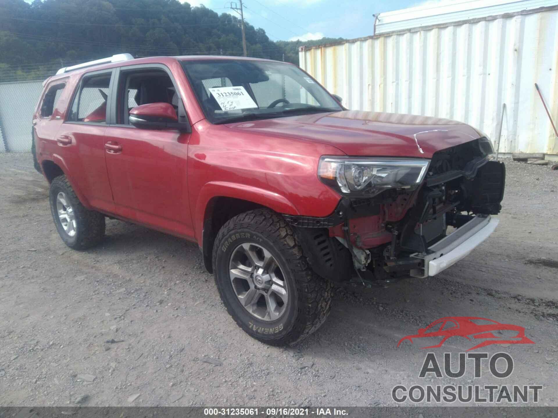 TOYOTA 4RUNNER 2018 - JTEBU5JR3J5487511