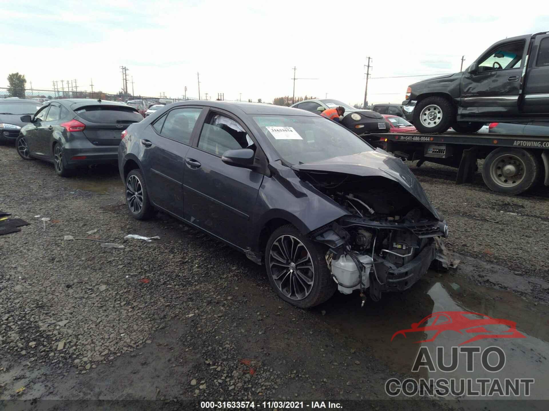 TOYOTA COROLLA 2016 - 5YFBURHE2GP540757
