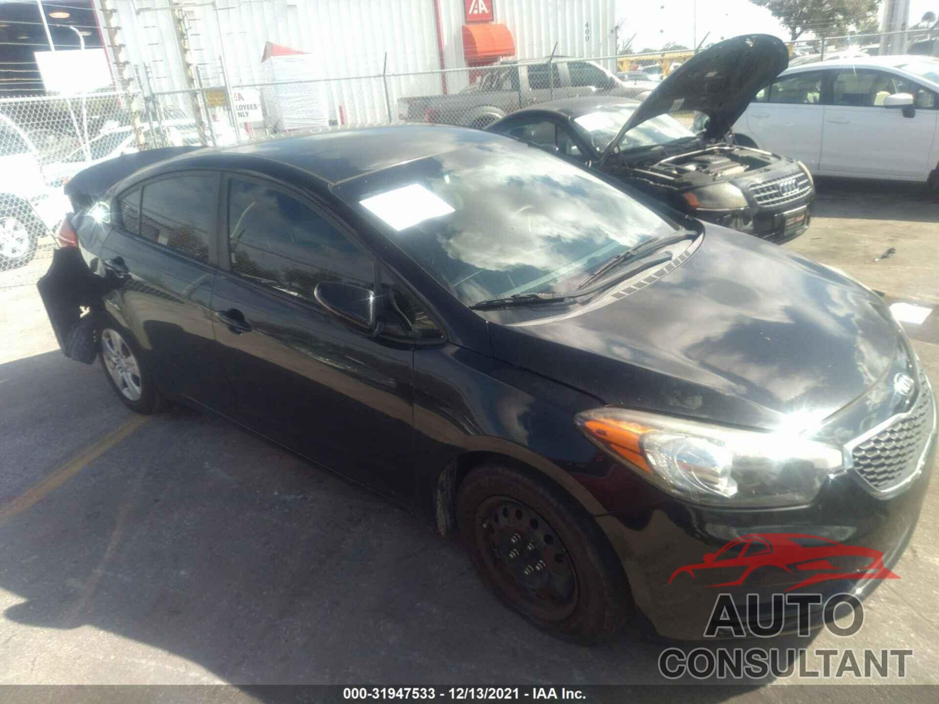 KIA FORTE 2016 - KNAFX4A63G5607326