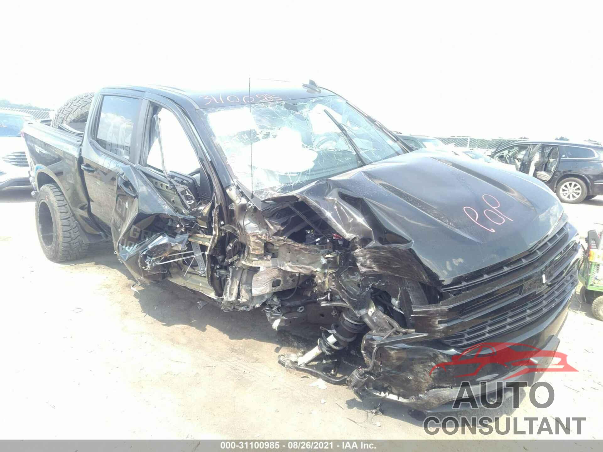 CHEVROLET SILVERADO 1500 2021 - 3GCUYEED6MG320833