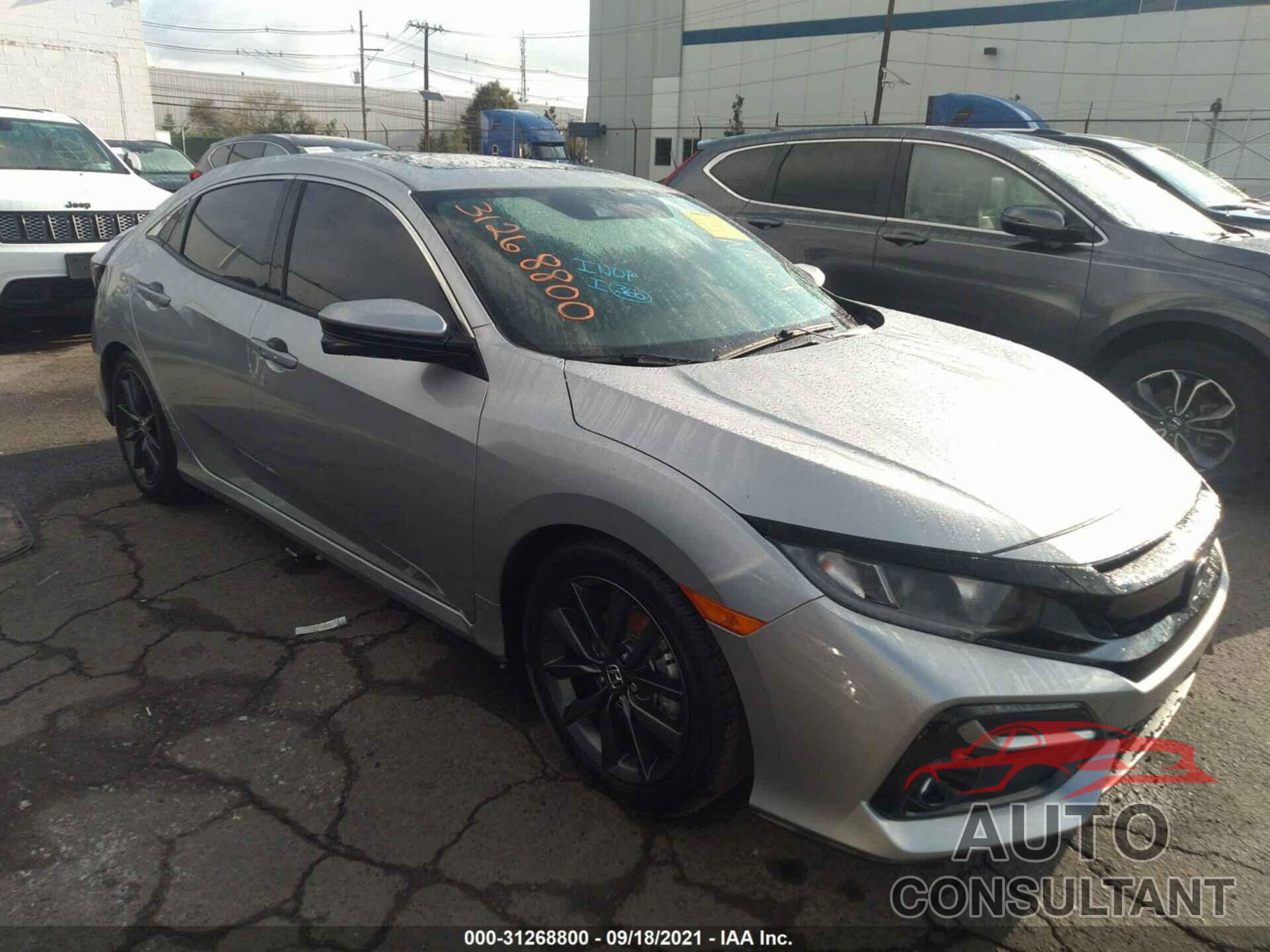 HONDA CIVIC HATCHBACK 2021 - SHHFK7H67MU423668