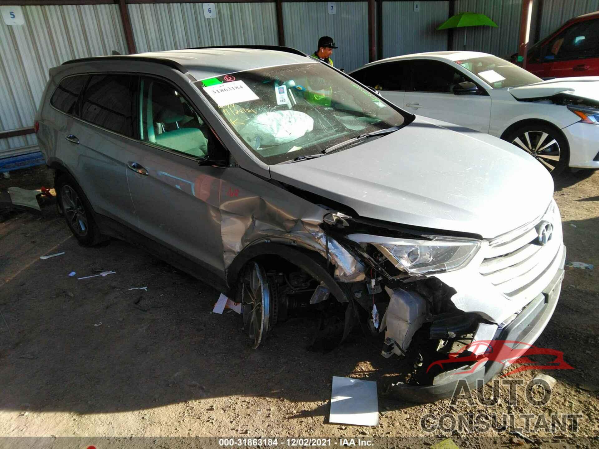 HYUNDAI SANTA FE 2016 - KM8SM4HF3GU153192