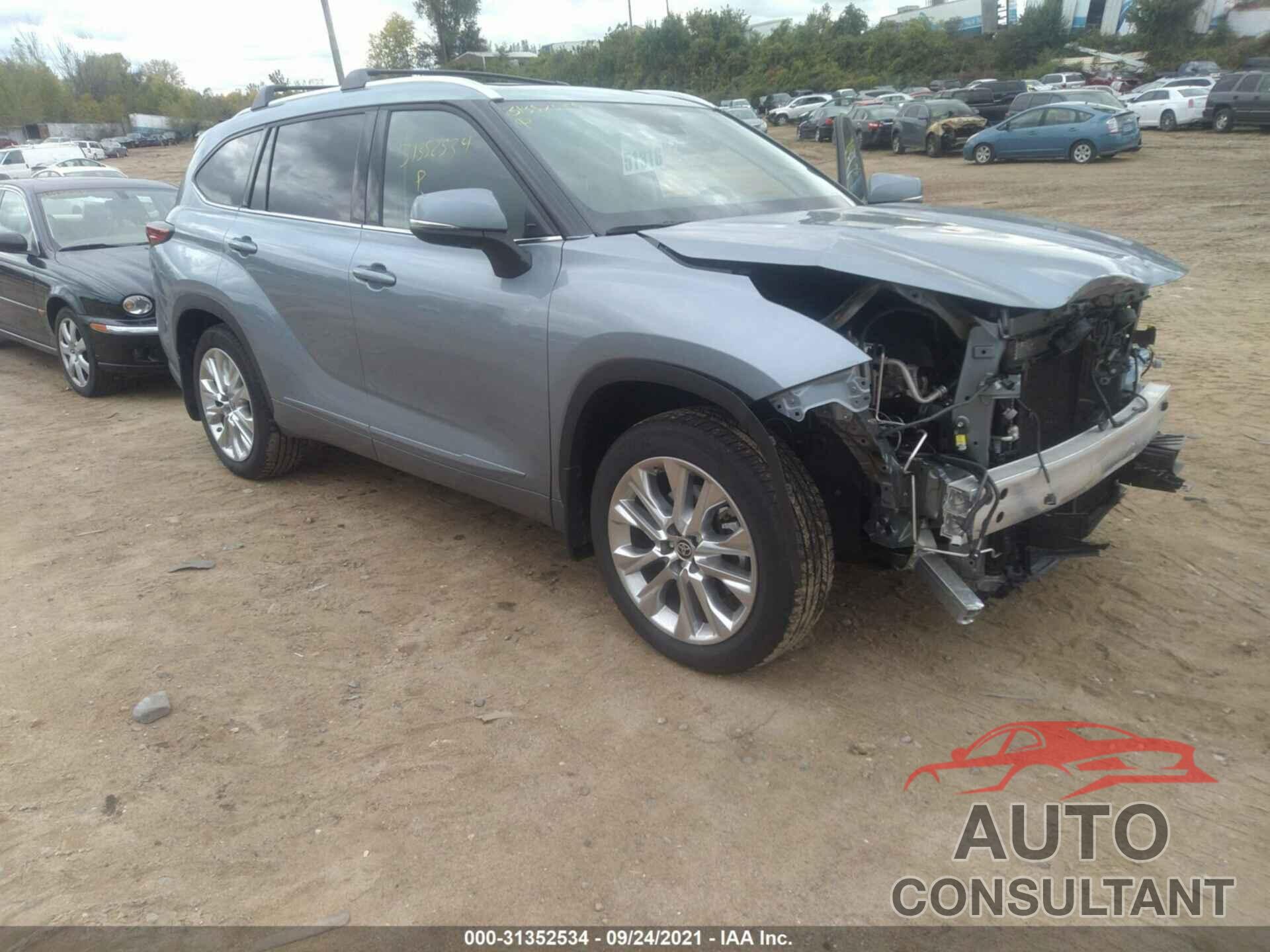 TOYOTA HIGHLANDER 2021 - 5TDDZRBH1MS097498