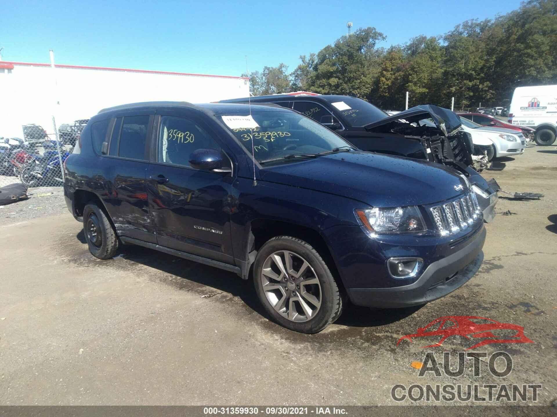 JEEP COMPASS 2016 - 1C4NJDEB2GD657941