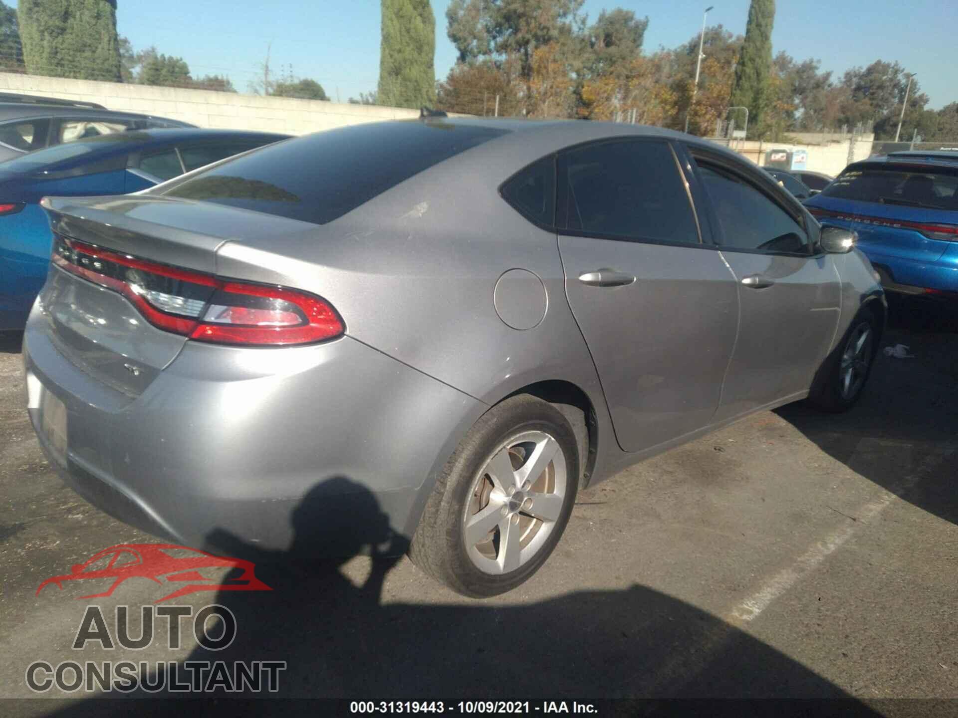 DODGE DART 2016 - 1C3CDFBB4GD624250