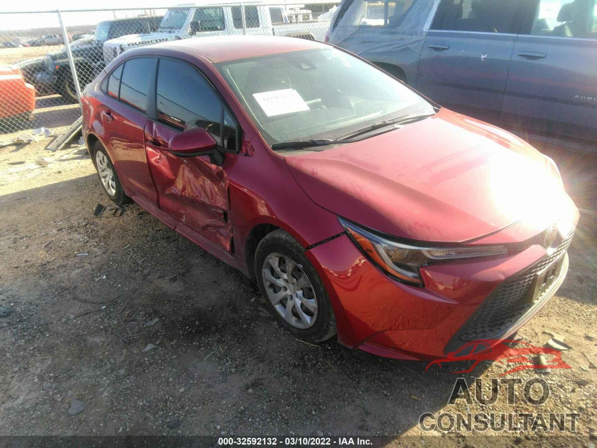 TOYOTA COROLLA 2022 - JTDEPMAE9NJ198081