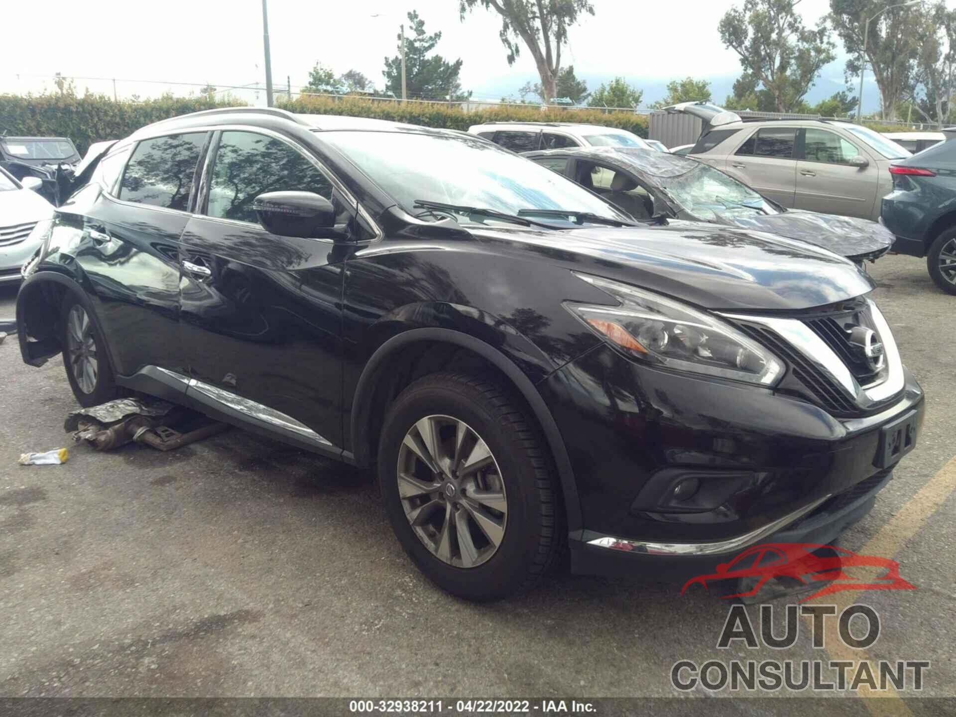 NISSAN MURANO 2018 - 5N1AZ2MH2JN143196