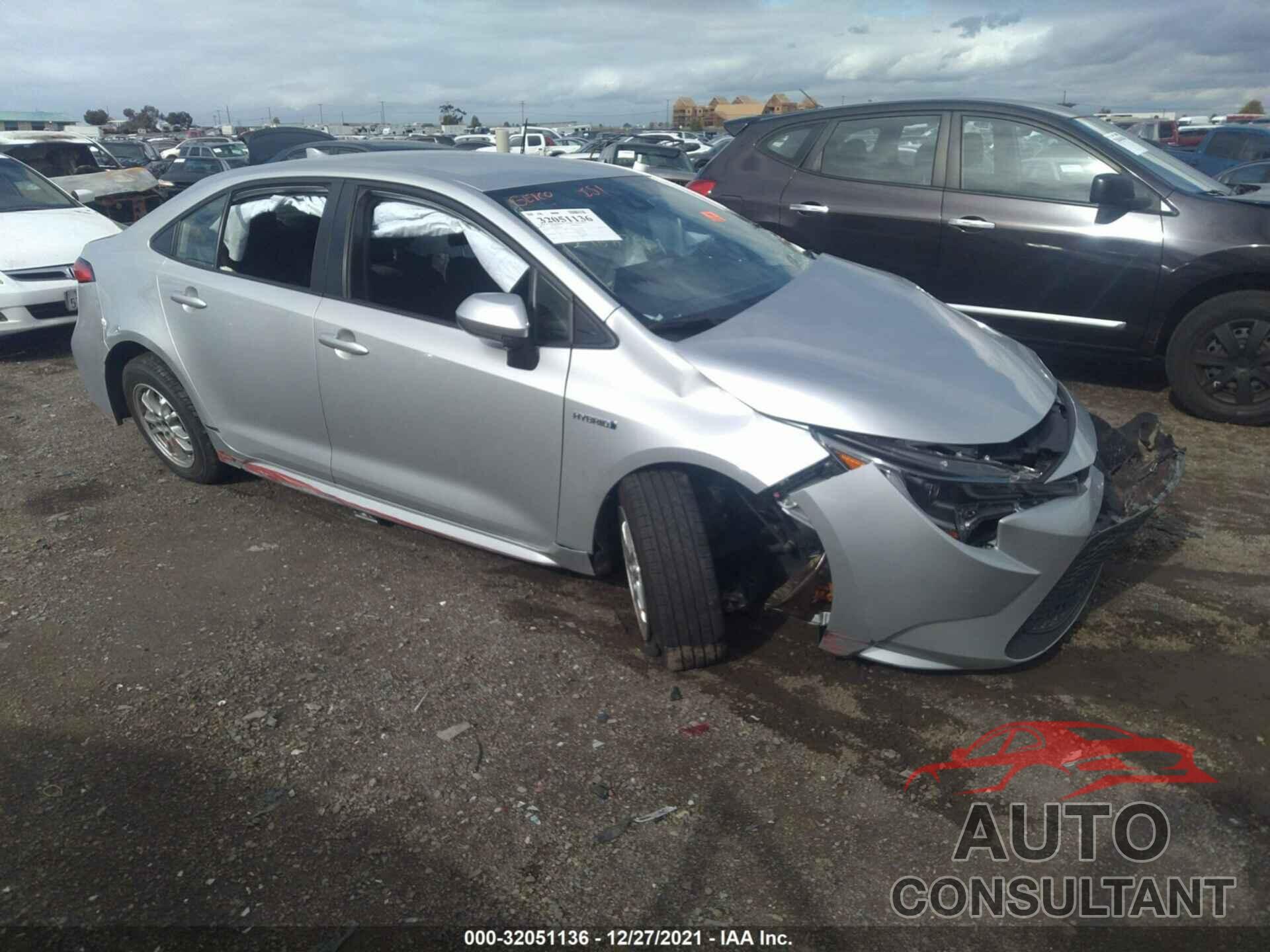 TOYOTA COROLLA 2021 - JTDEAMDE7MJ000352