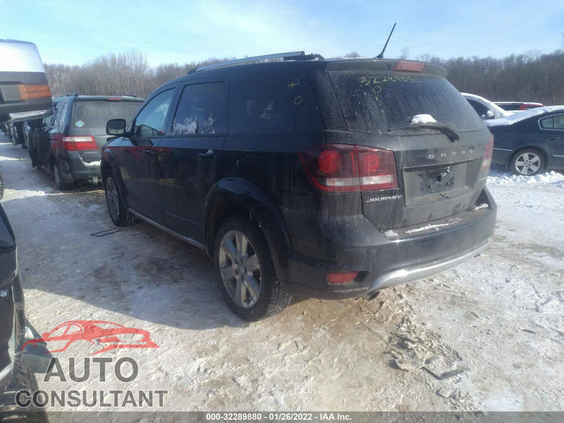 DODGE JOURNEY 2017 - 3C4PDCGG6HT581493