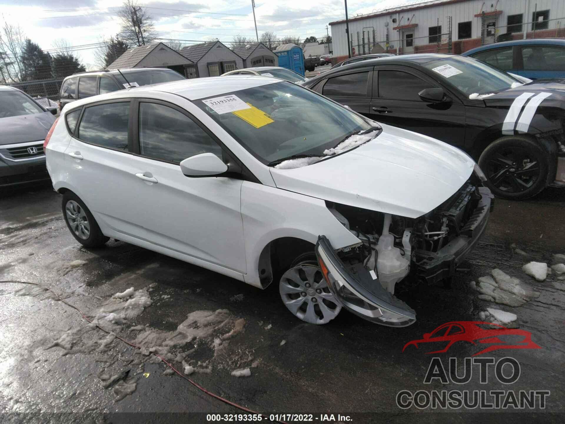 HYUNDAI ACCENT 2016 - KMHCT5AE1GU274799