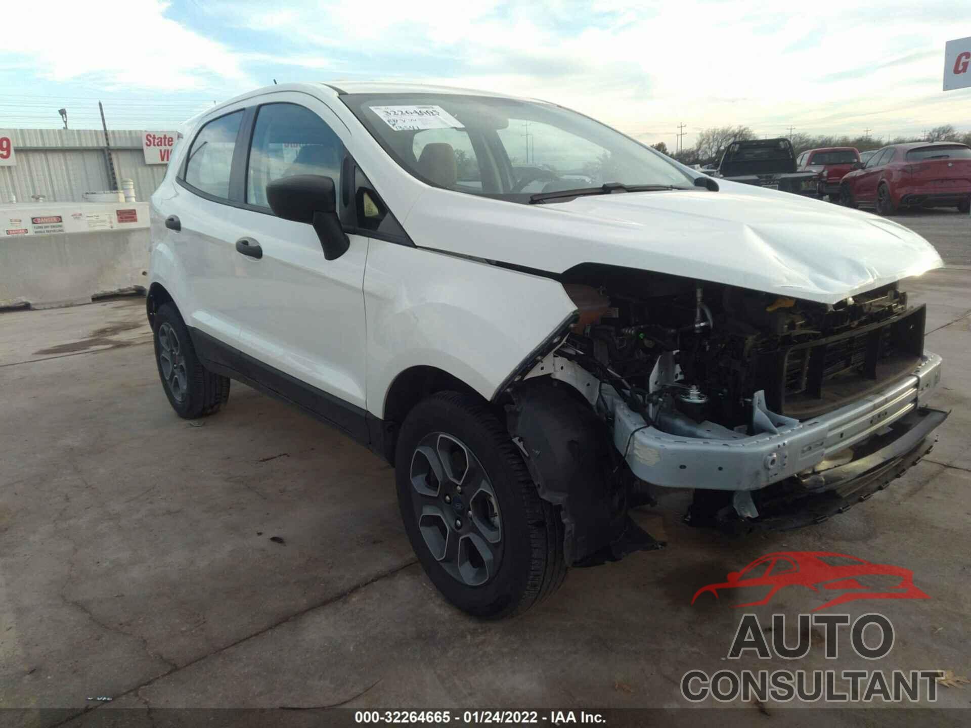 FORD ECOSPORT 2021 - MAJ6S3FLXMC398898