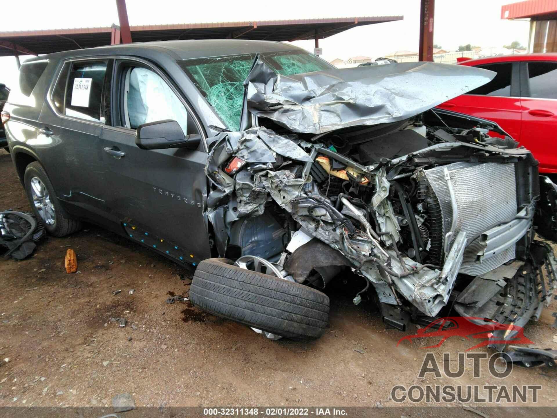 CHEVROLET TRAVERSE 2021 - 1GNERFKW9MJ122217