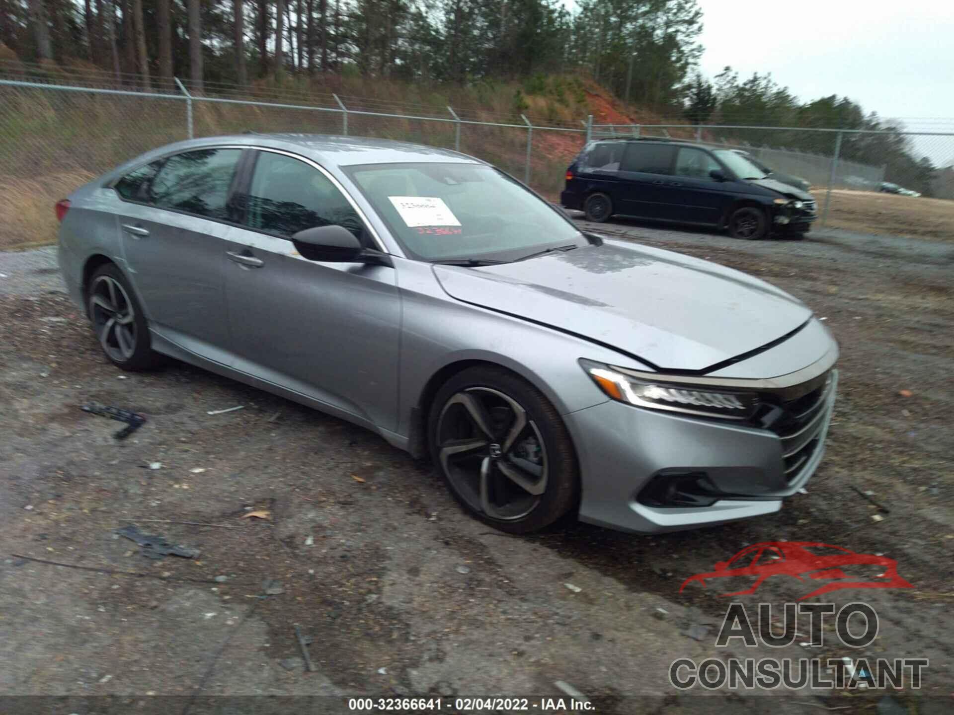 HONDA ACCORD SEDAN 2022 - 1HGCV1F47NA004404