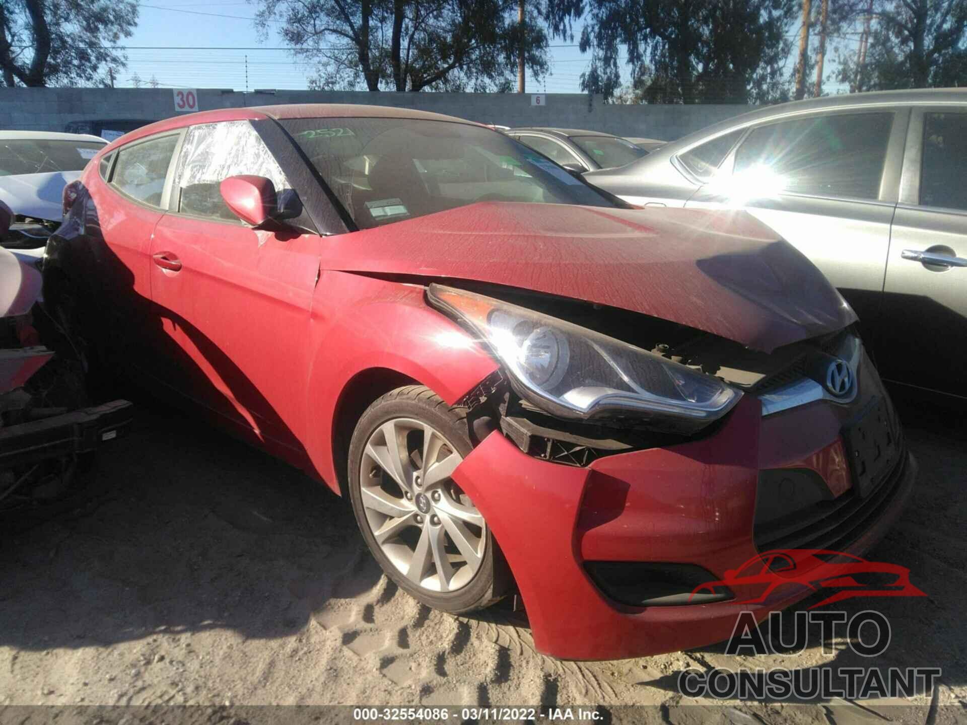 HYUNDAI VELOSTER 2016 - KMHTC6AD8GU277177