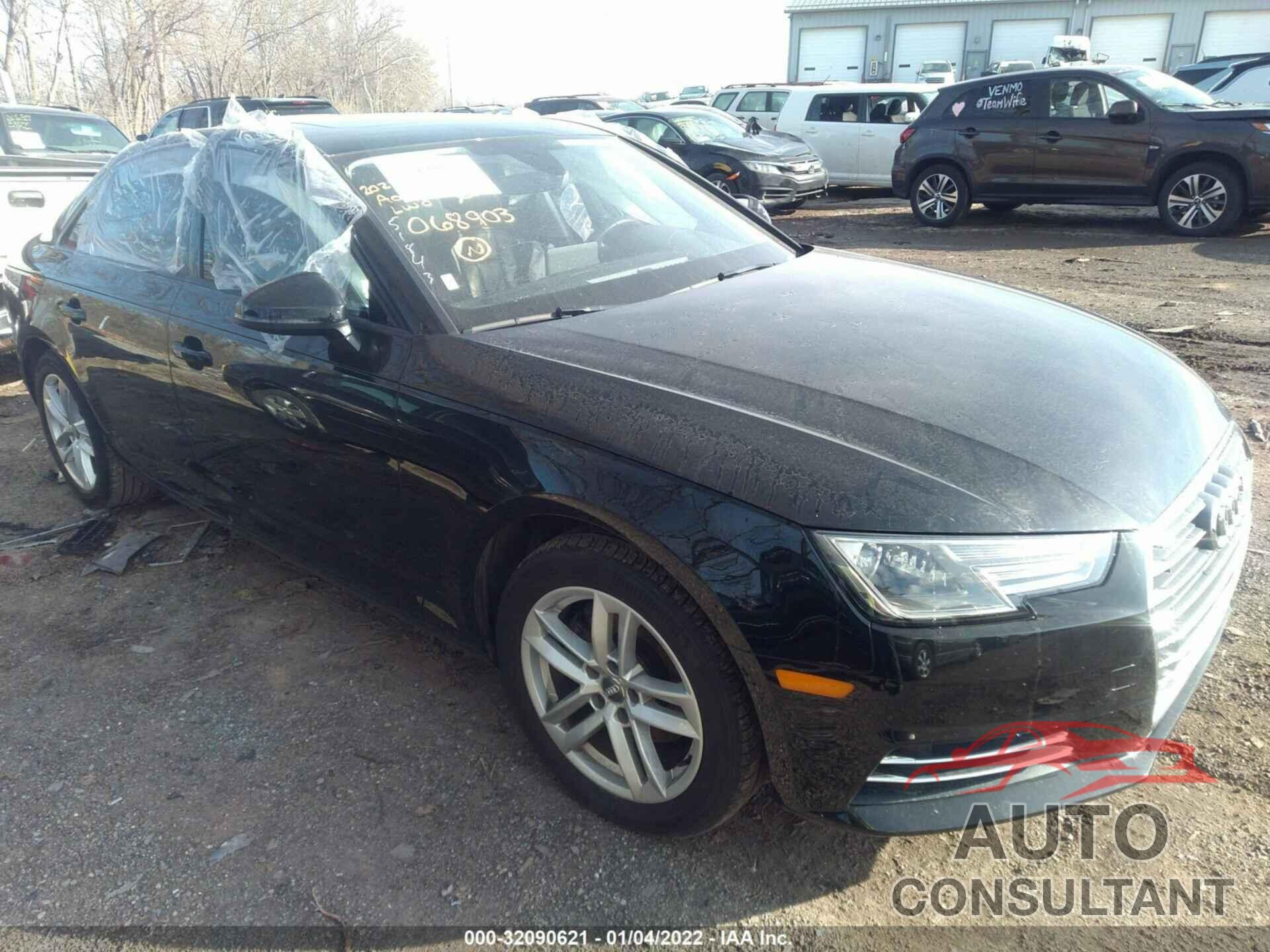 AUDI A4 2017 - WAUGMAF48HN068903