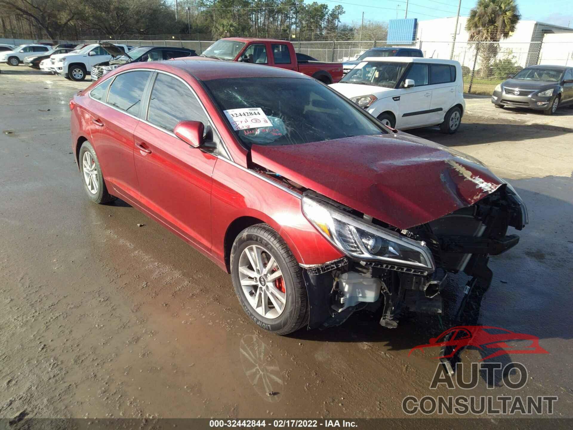 HYUNDAI SONATA 2016 - 5NPE24AF9GH390734