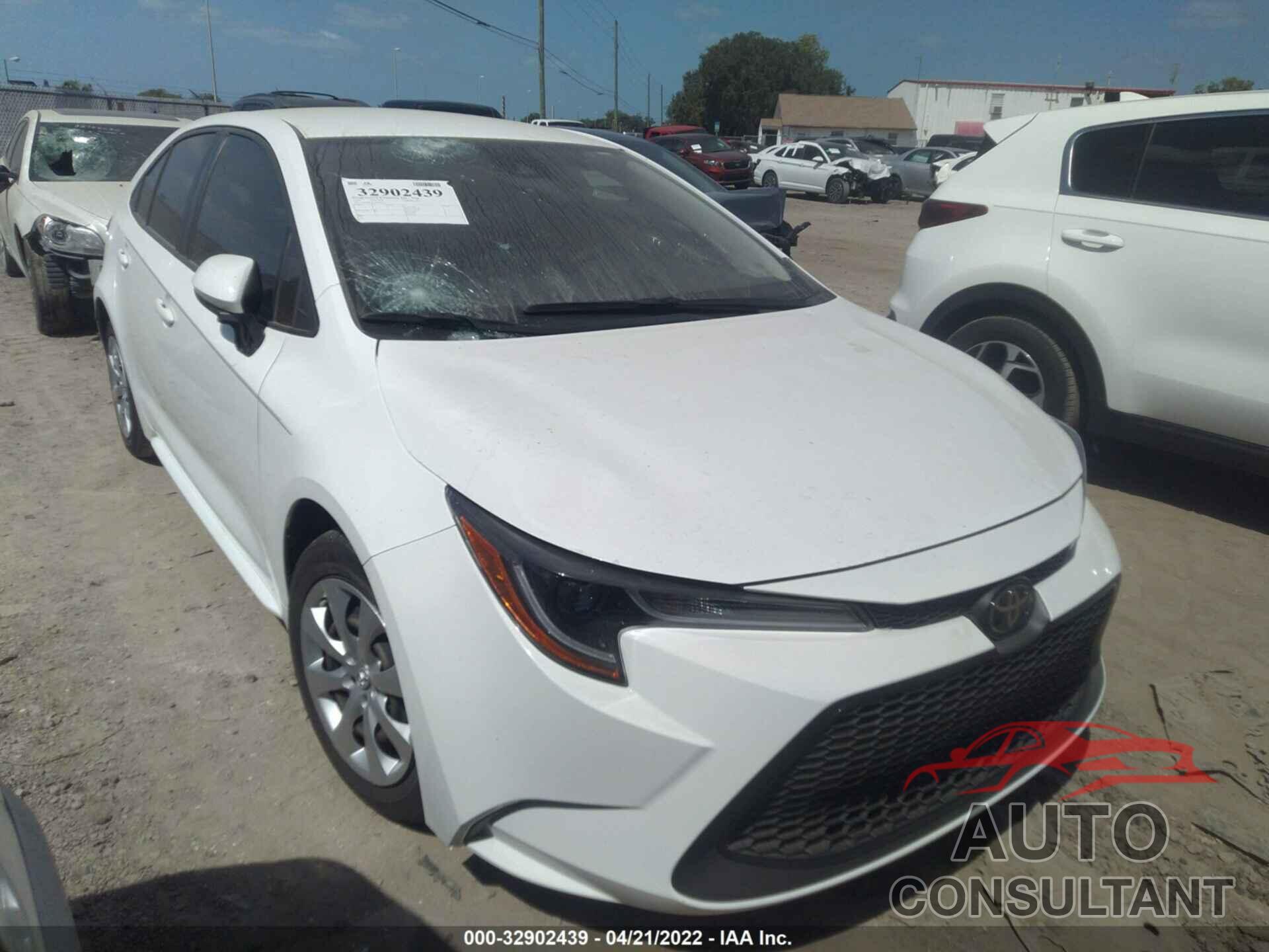 TOYOTA COROLLA 2020 - JTDEPRAE2LJ086555