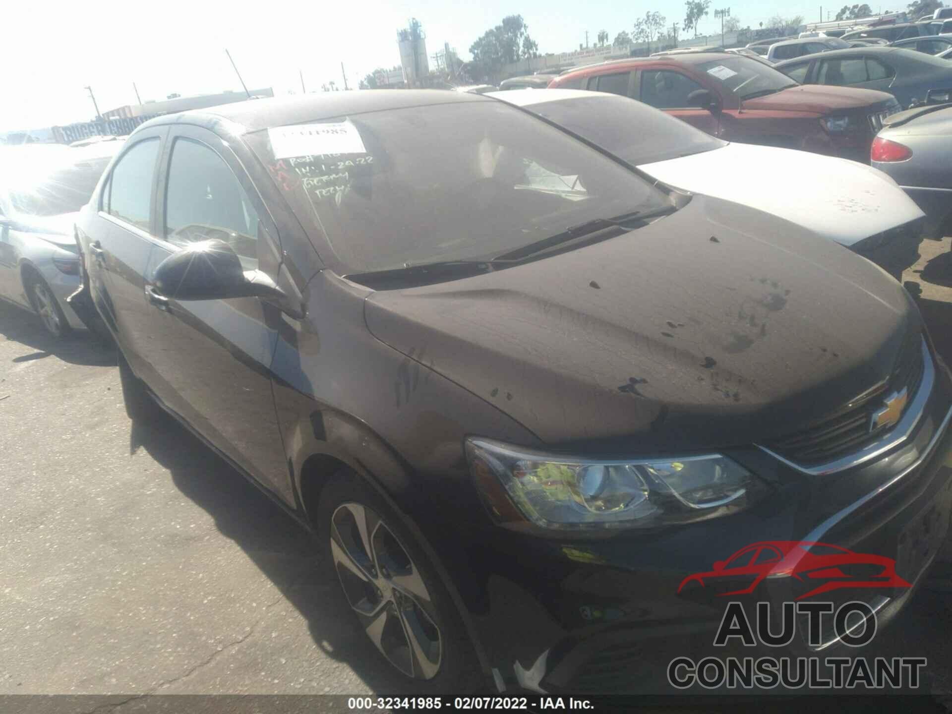 CHEVROLET SONIC 2019 - 1G1JF5SB7K4128903