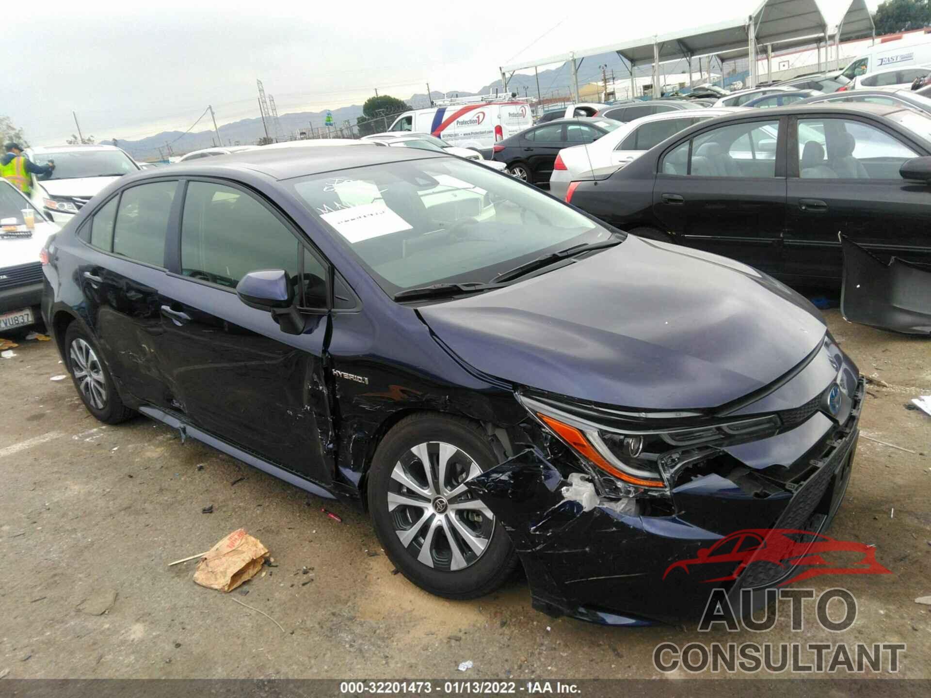 TOYOTA COROLLA 2021 - JTDEAMDE1MJ019253