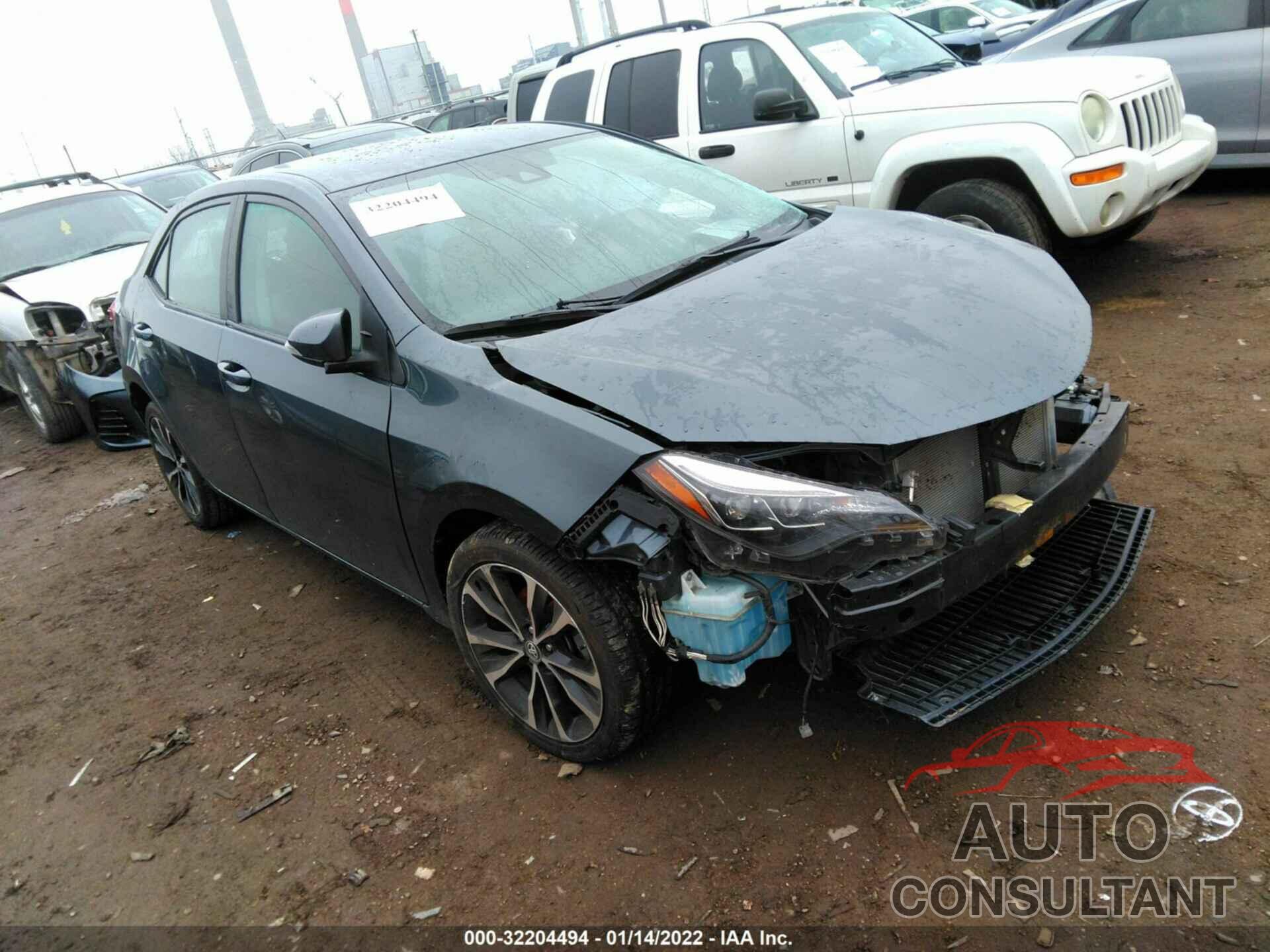 TOYOTA COROLLA 2019 - 2T1BURHEXKC193154