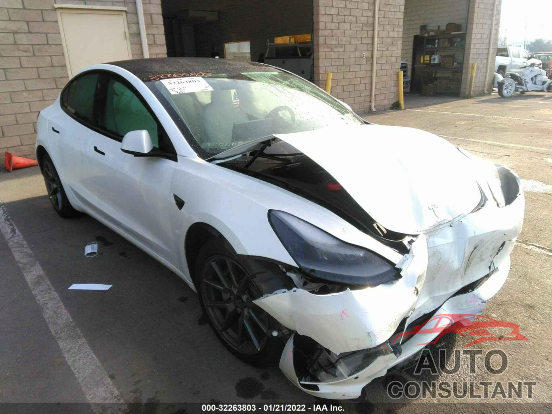TESLA MODEL 3 2021 - 5YJ3E1EAXMF941601