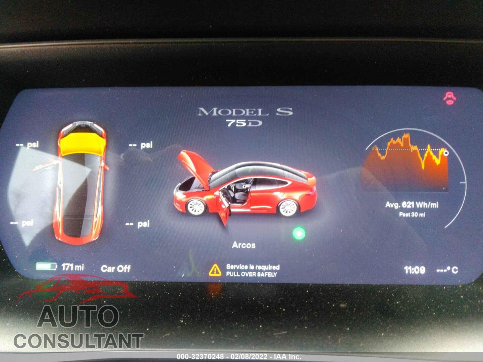 TESLA MODEL S 2017 - 5YJSA1E24HF200348