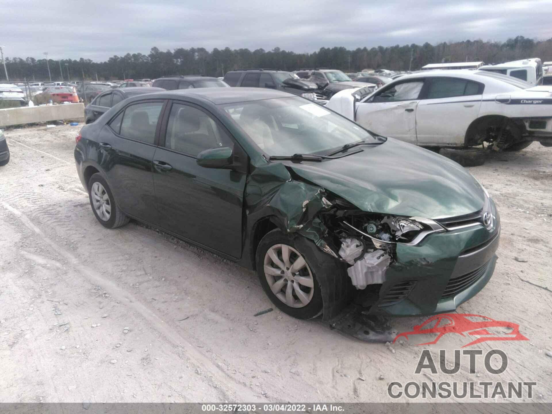 TOYOTA COROLLA 2016 - 2T1BURHE6GC744638