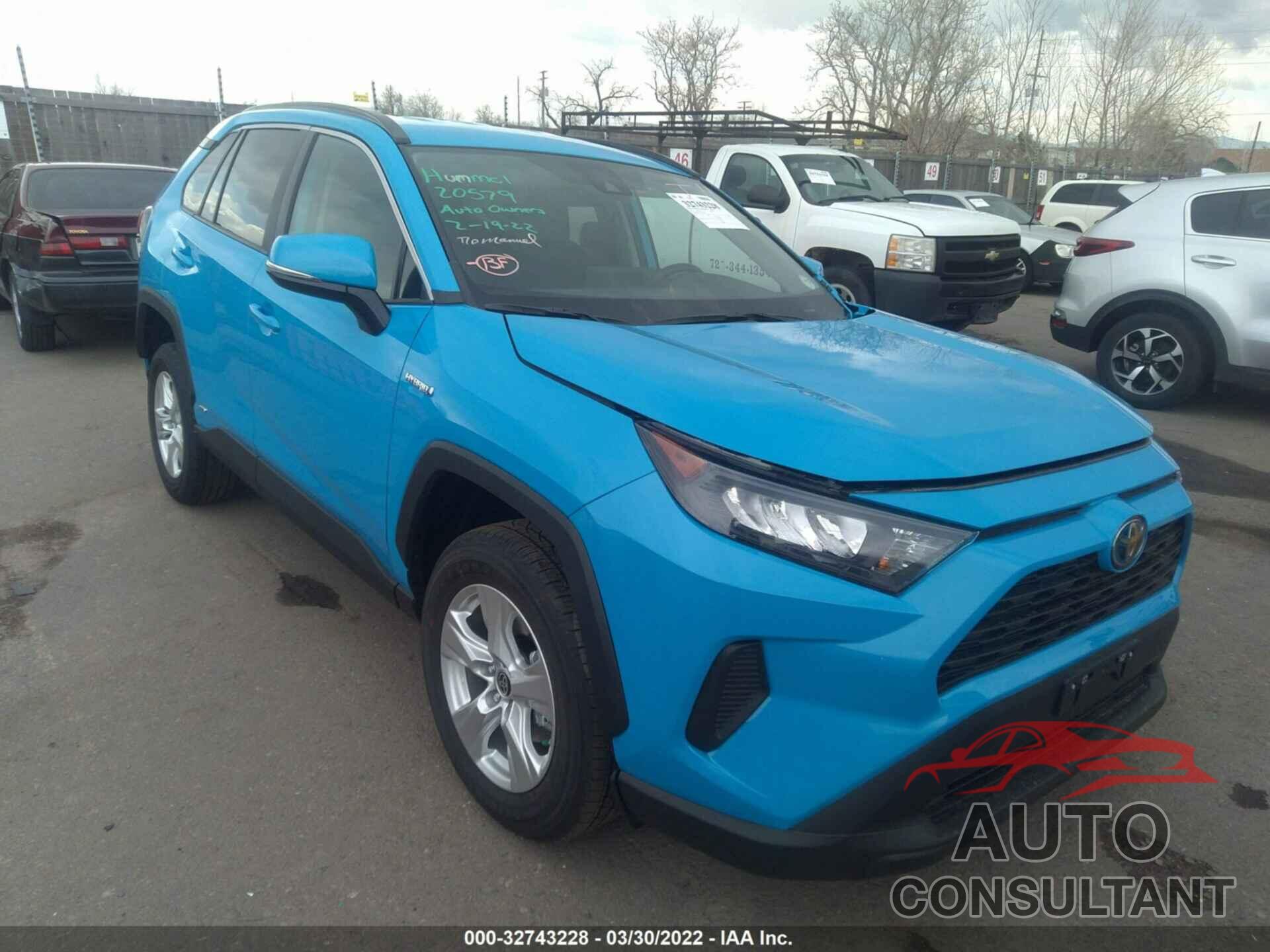 TOYOTA RAV4 2021 - 4T3MWRFV9MU044832