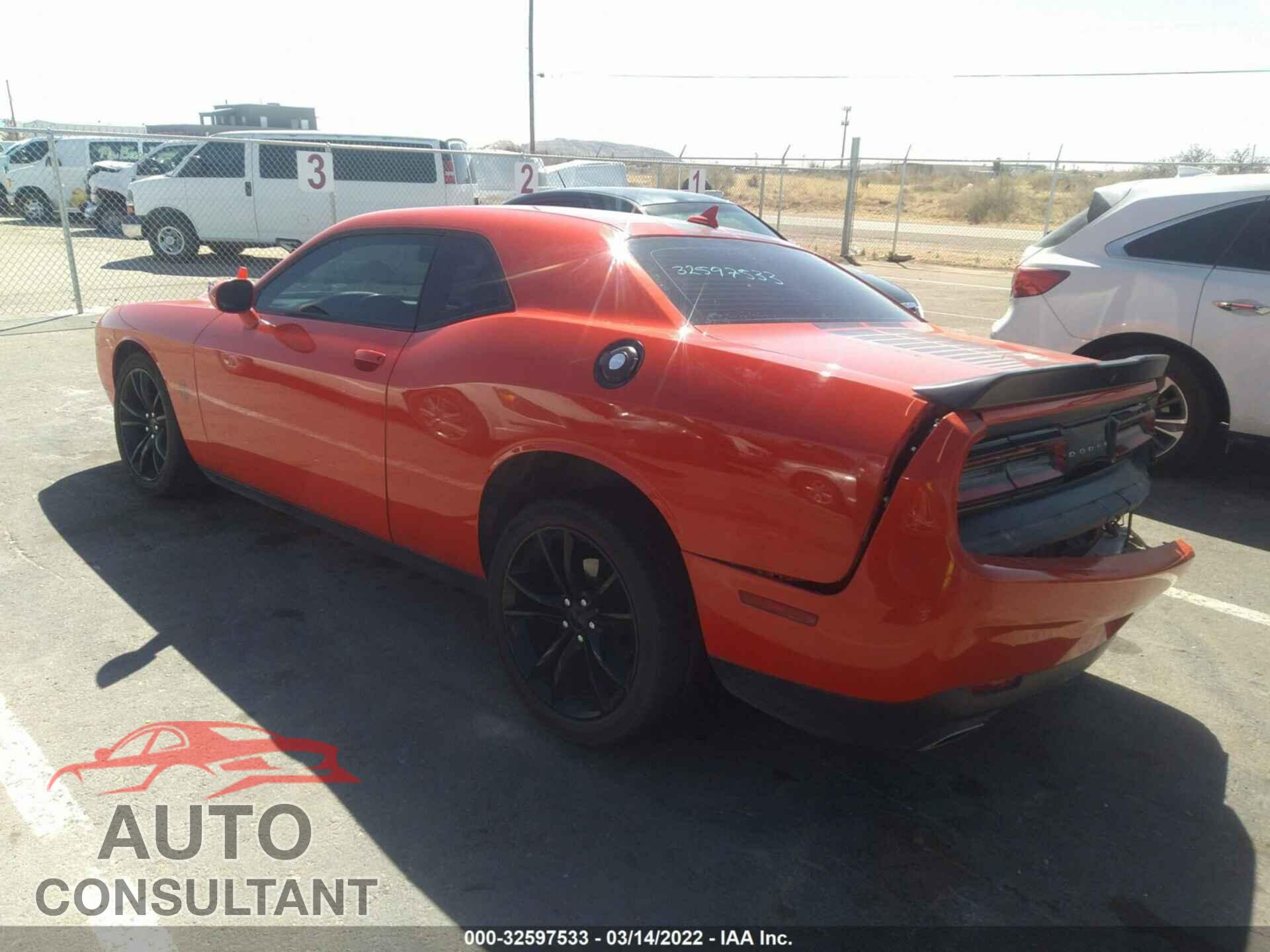 DODGE CHALLENGER 2016 - 2C3CDZAG3GH353344