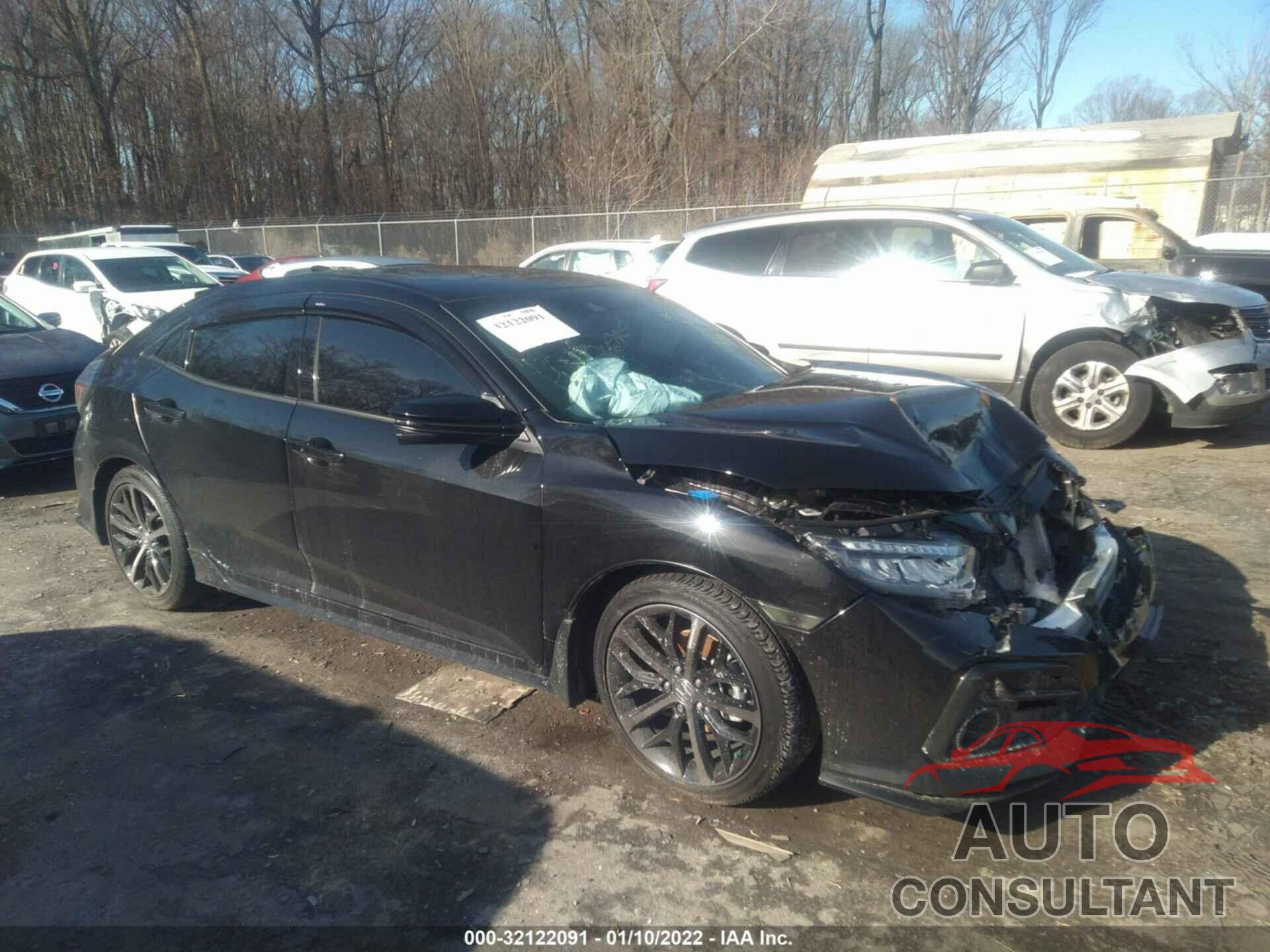 HONDA CIVIC HATCHBACK 2021 - SHHFK7H95MU413506
