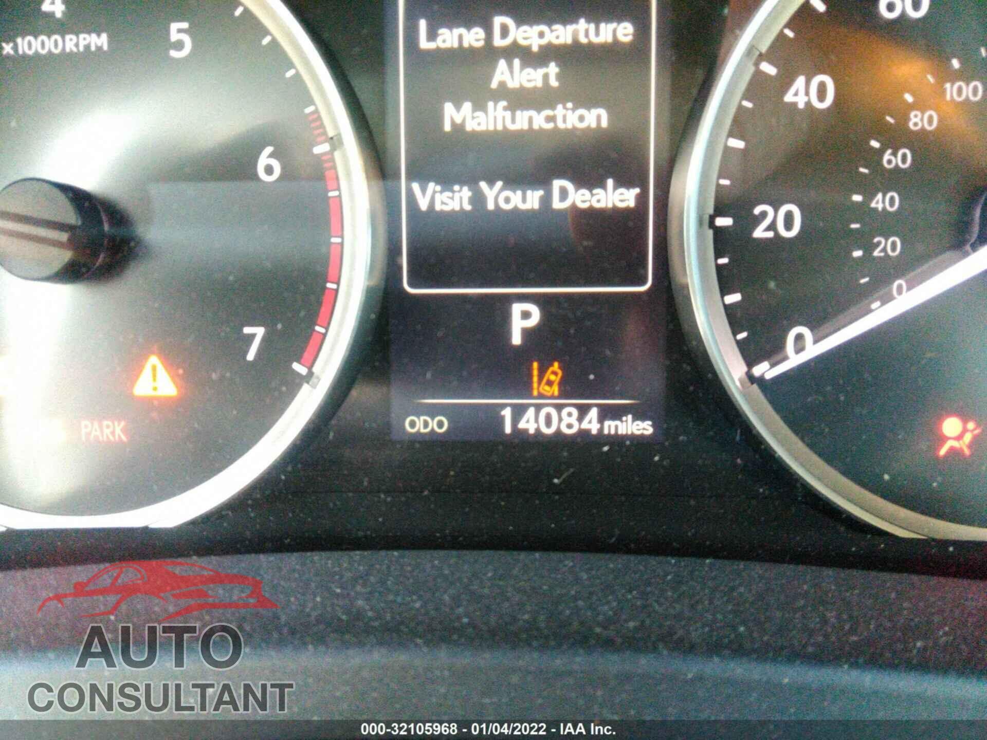 LEXUS IS 2020 - JTHAA1D2XL5101491