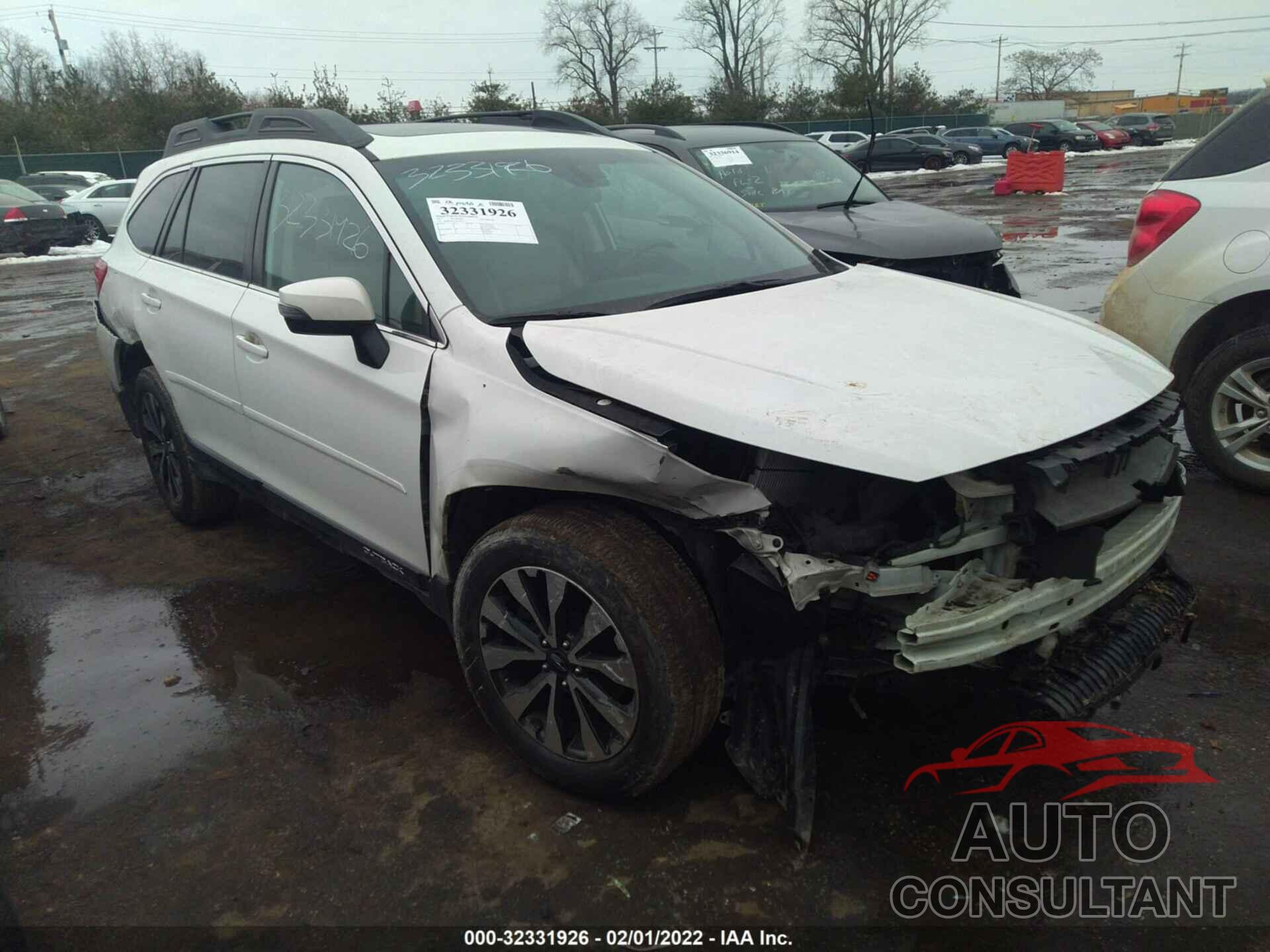 SUBARU OUTBACK 2017 - 4S4BSANC5H3216377
