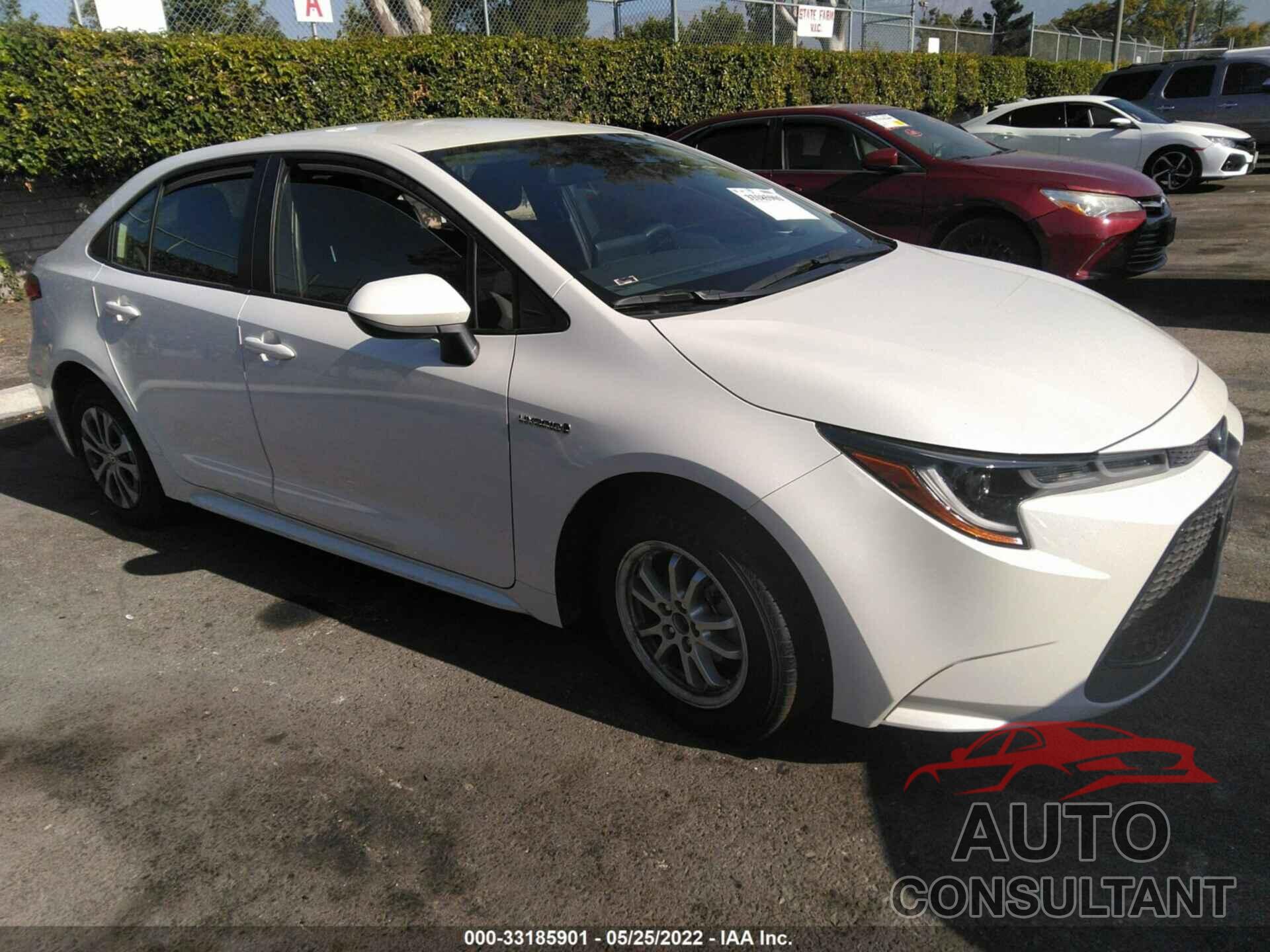 TOYOTA COROLLA 2021 - JTDEAMDE5MJ031261