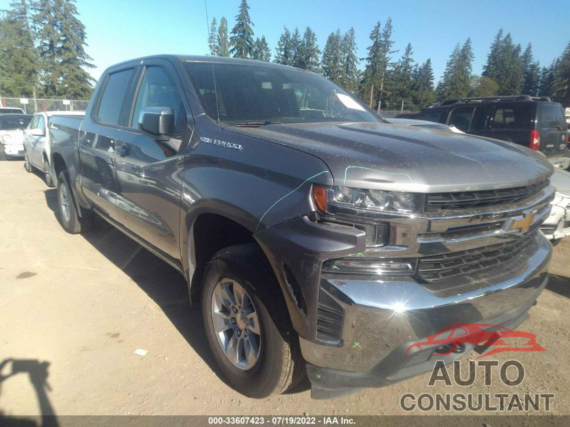CHEVROLET SILVERADO 1500 2020 - 3GCUYDED4LG305935