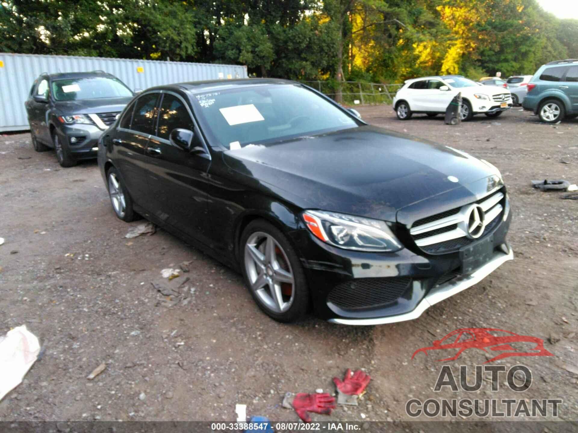 MERCEDES-BENZ C-CLASS 2016 - 55SWF4KB1GU100455