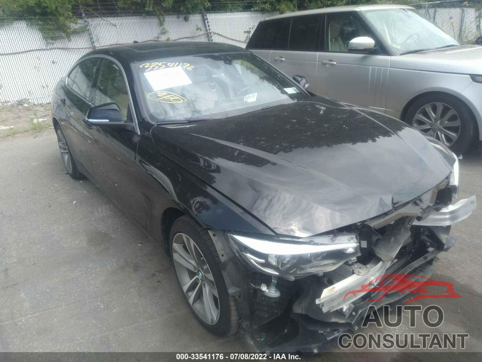 BMW 4 SERIES 2018 - WBA4J3C59JBG91025