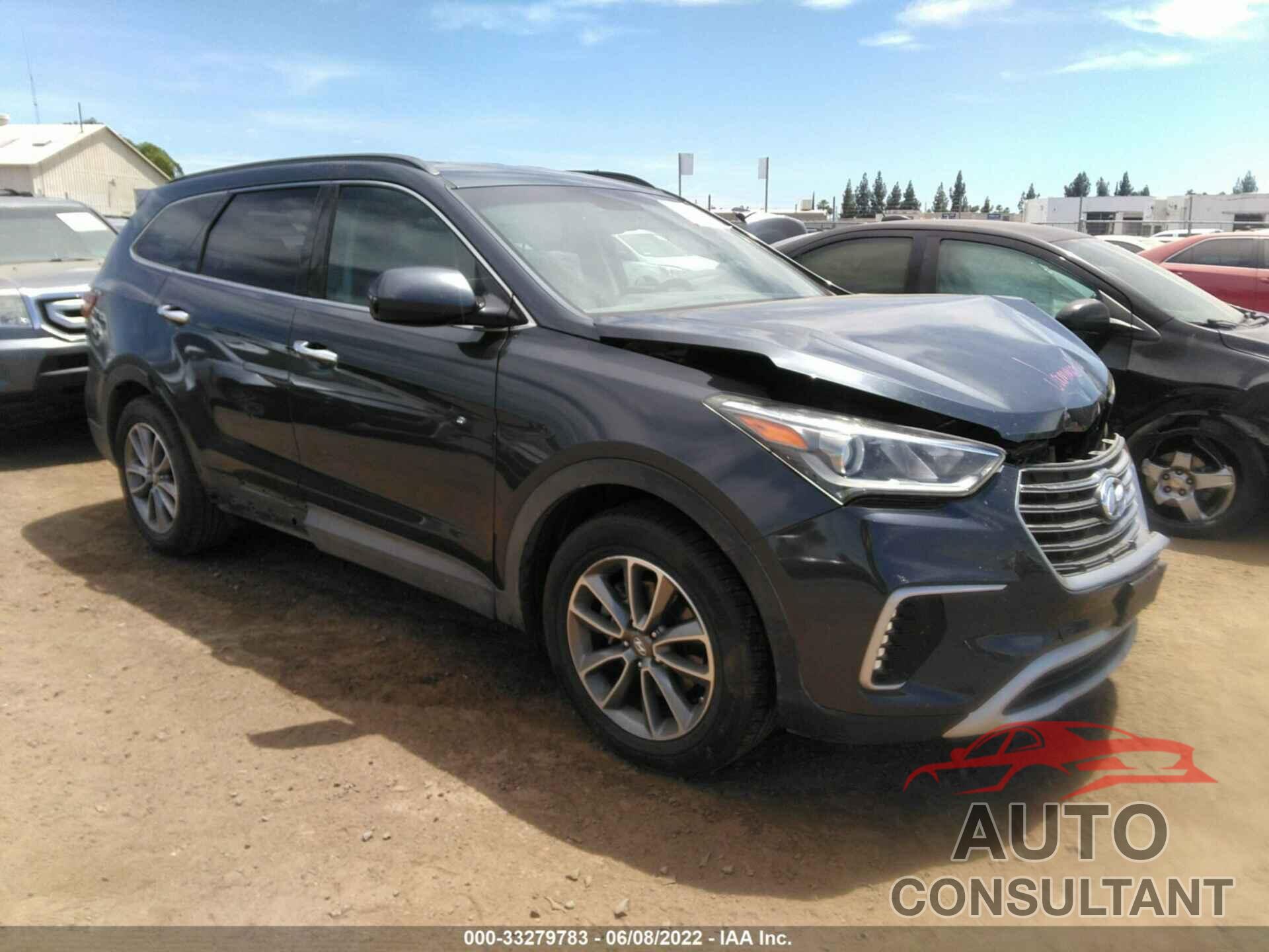HYUNDAI SANTA FE 2017 - KM8SM4HF3HU179809
