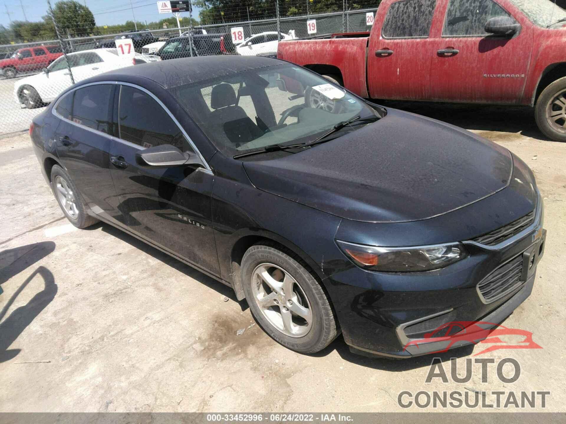 CHEVROLET MALIBU 2016 - 1G1ZB5ST4GF197423