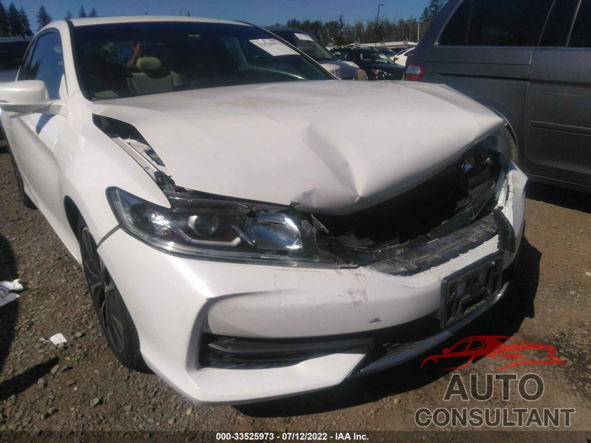 HONDA ACCORD COUPE 2016 - 1HGCT1B85GA005861