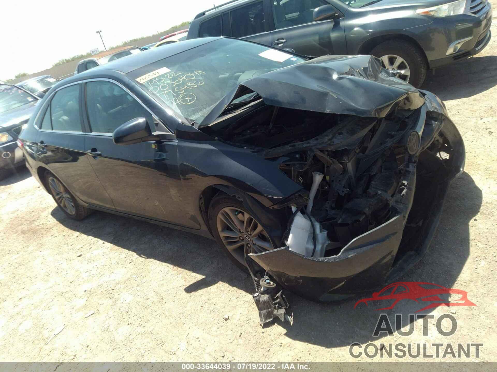 TOYOTA CAMRY 2017 - 4T1BF1FK4HU775486