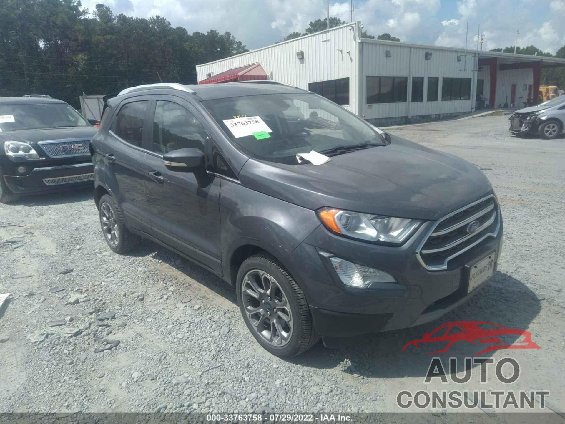 FORD ECOSPORT 2019 - MAJ3S2KE7KC306258