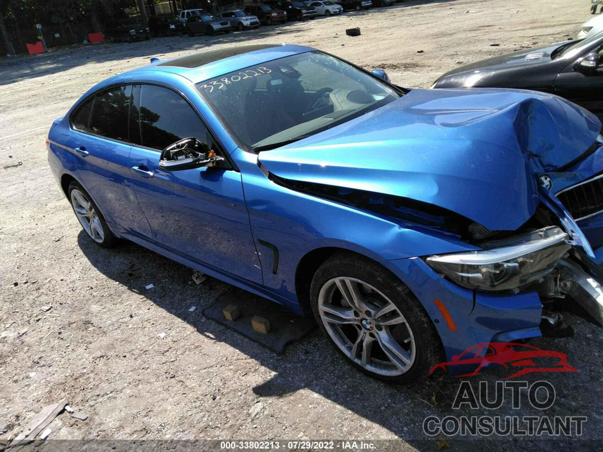 BMW 4 SERIES 2019 - WBA4J3C55KBL07675