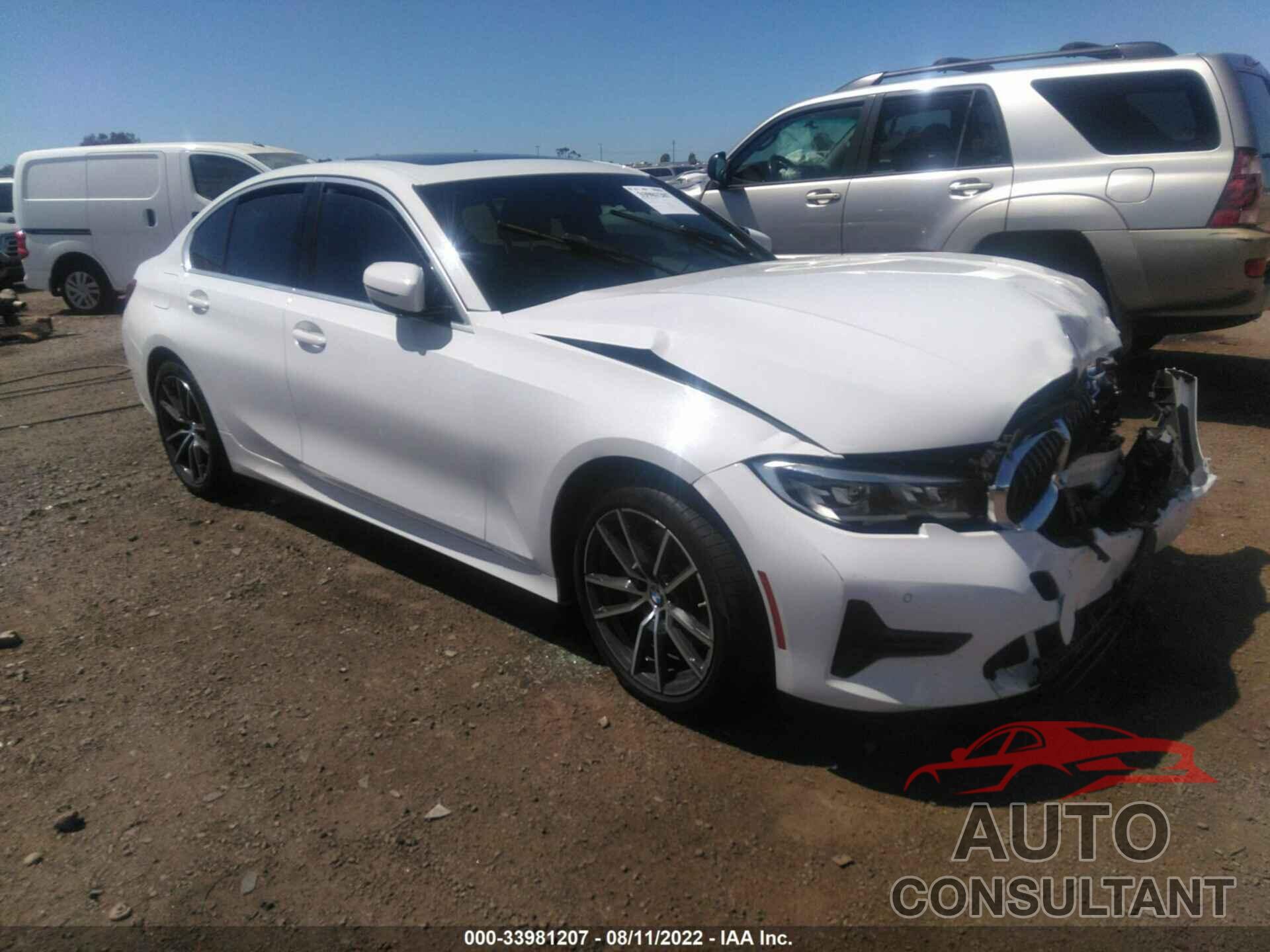 BMW 3 SERIES 2019 - WBA5R1C57KAJ98563