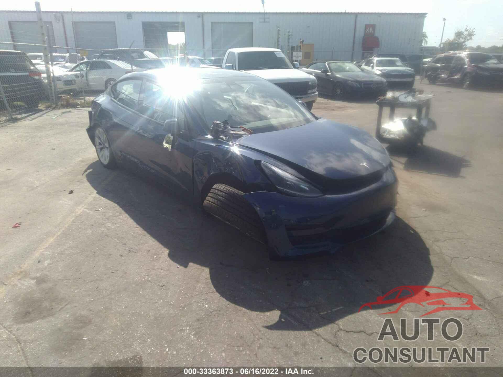 TESLA MODEL 3 2021 - 5YJ3E1EB9MF035755