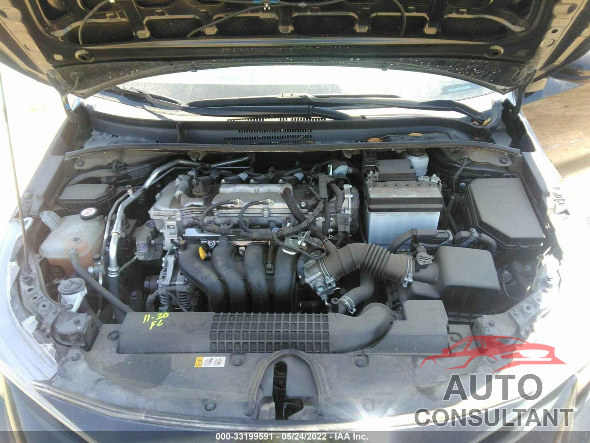 TOYOTA COROLLA 2020 - 5YFEPRAE6LP092287