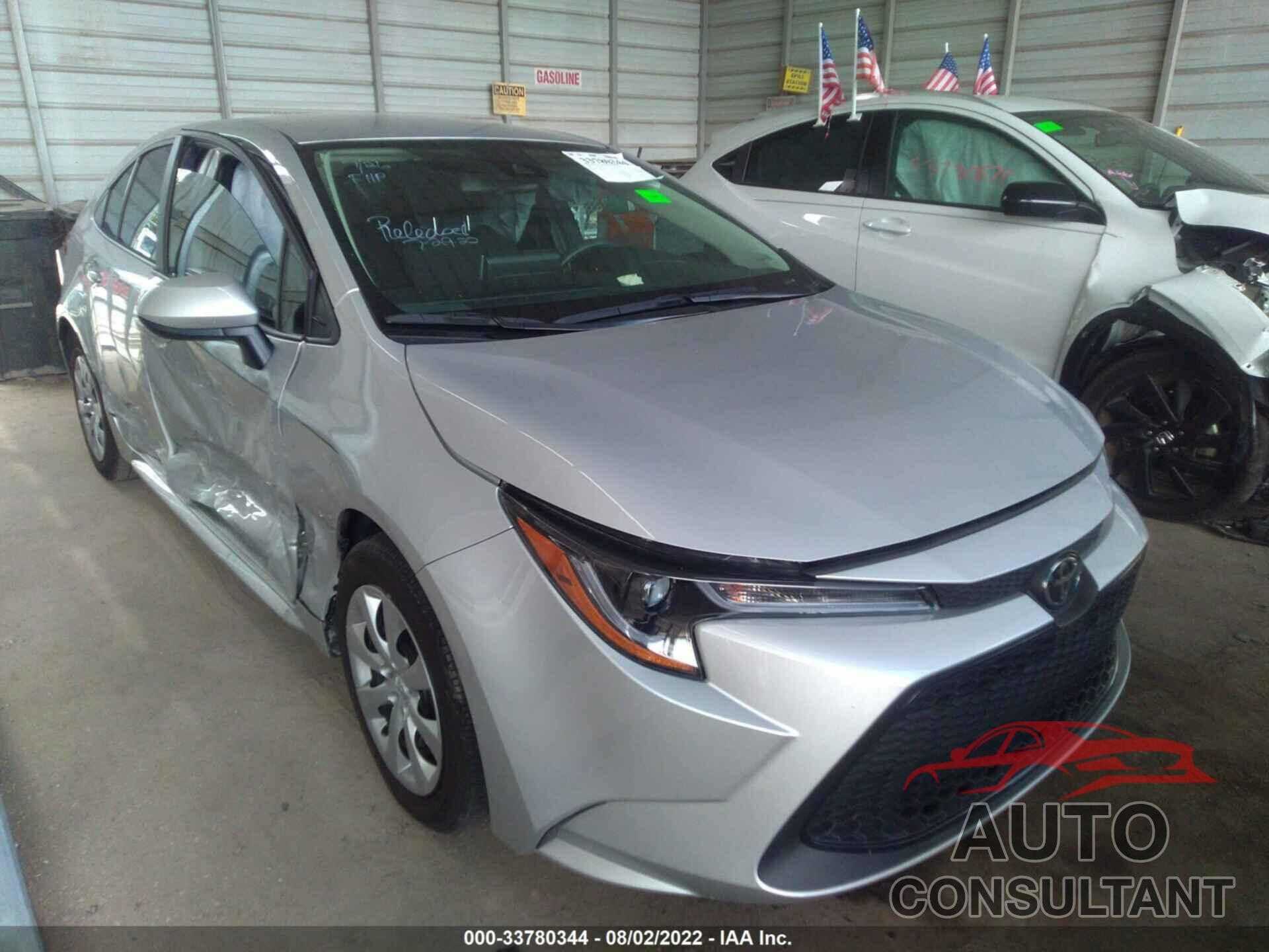 TOYOTA COROLLA 2021 - 5YFEPMAEXMP217733