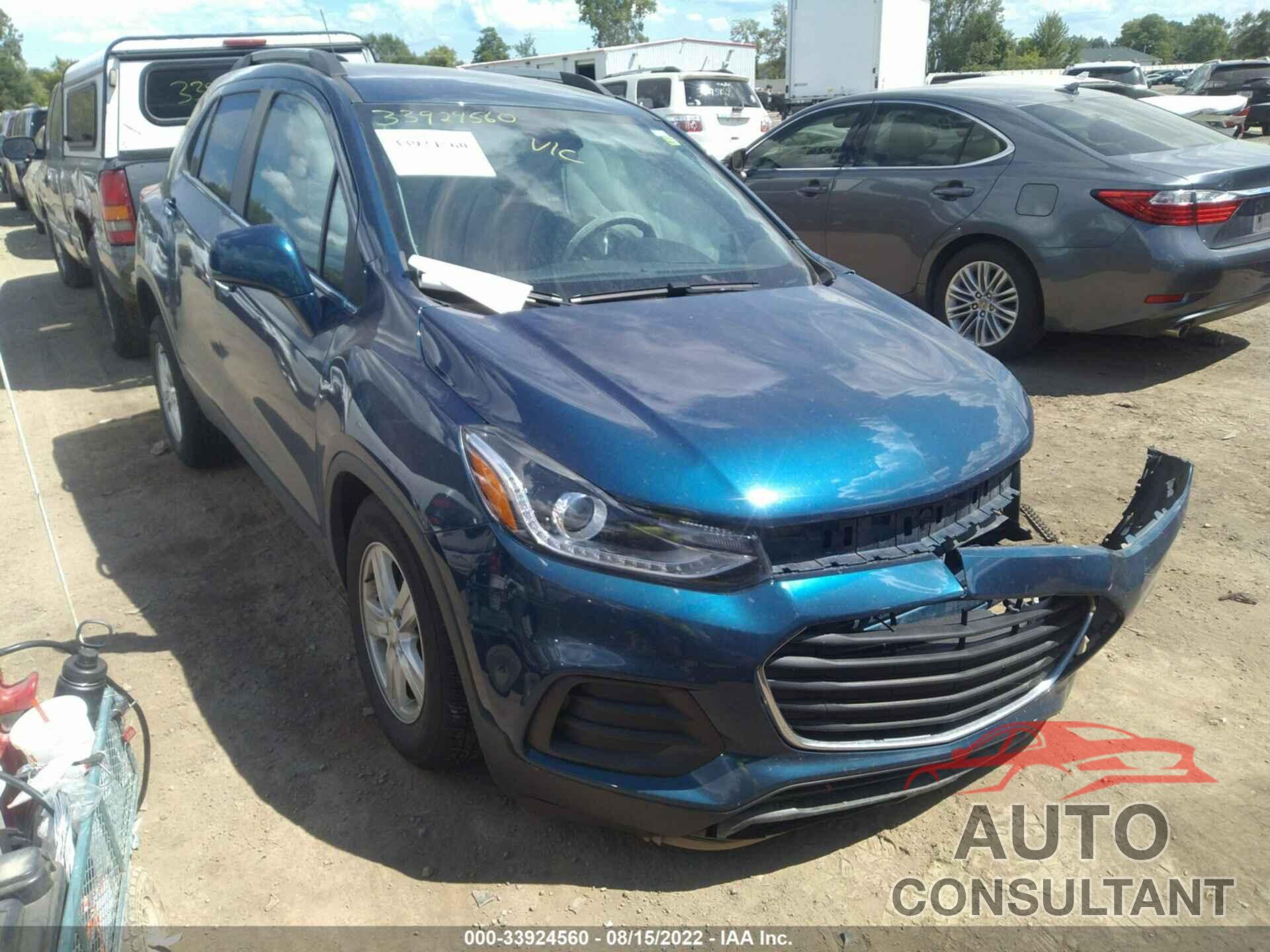 CHEVROLET TRAX 2020 - 3GNCJLSBXLL337168