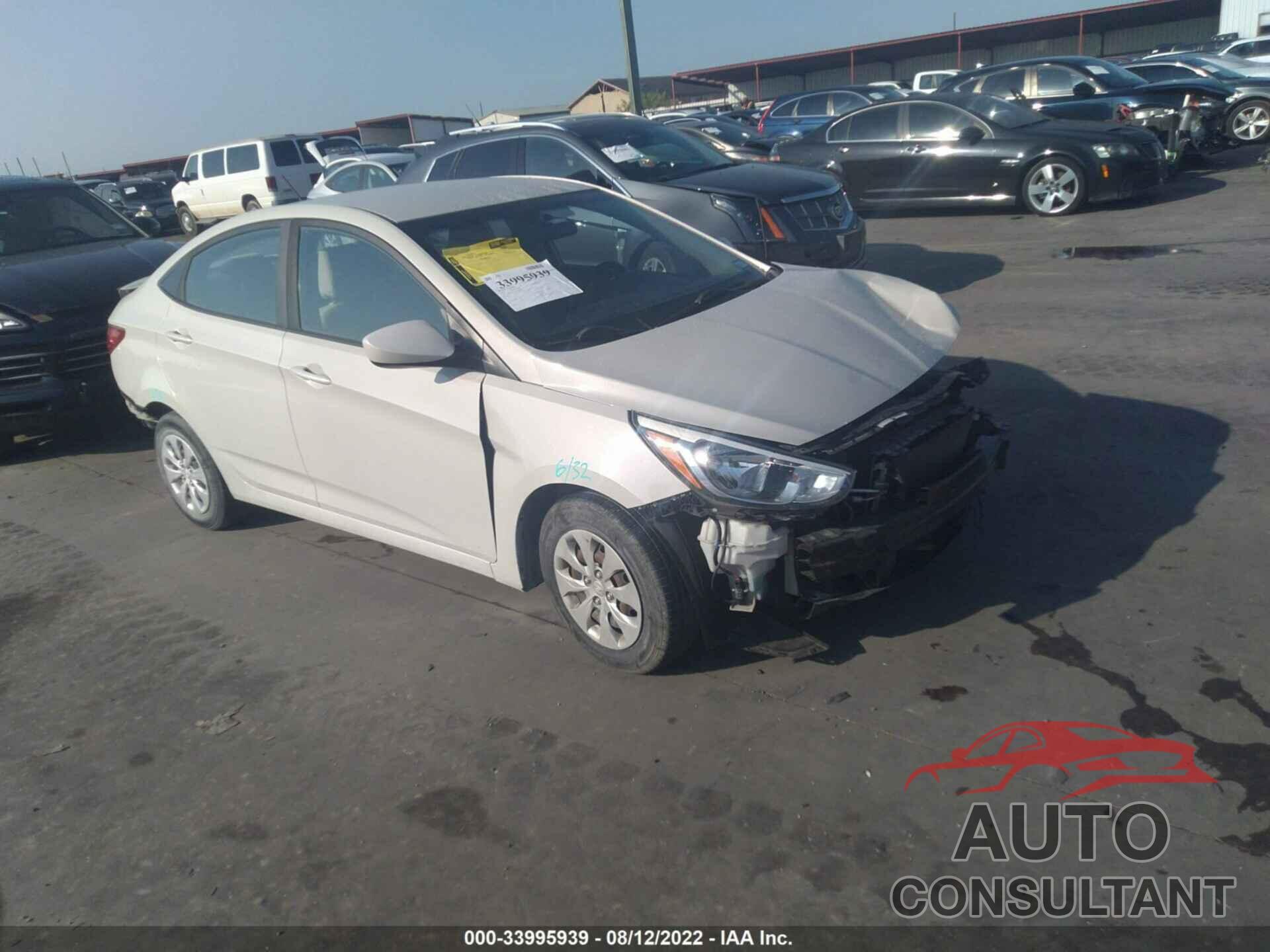 HYUNDAI ACCENT 2016 - KMHCT4AE8GU092883